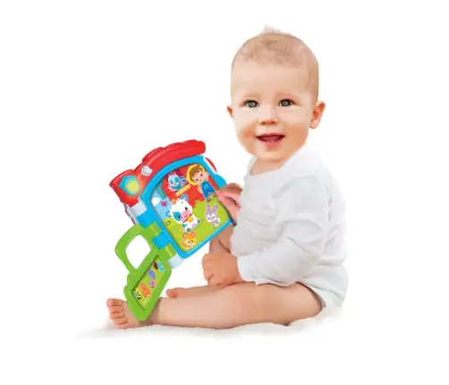 Interactive Educational Book: Farm (Polish and German Language) Clementoni 17652 Interactive Educational Book: Farm (Polish and German Language) Clementoni 17652