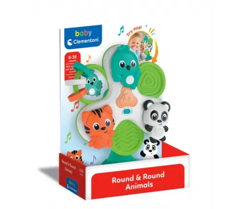 Happy Animal Carousel (Polish Language) Clementoni 17952