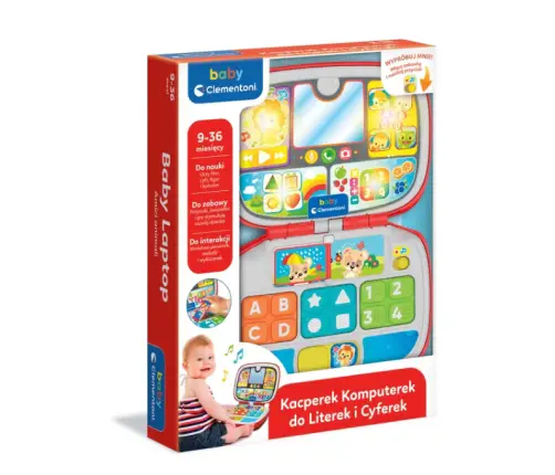 Interactive Laptop “Little Kasper” (Polish Language) Clementoni 50716