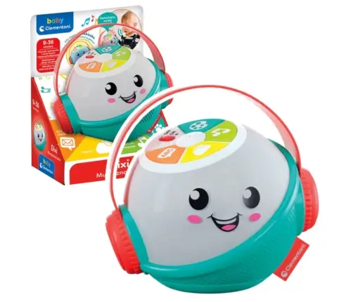 DIXI Interactive Musical Ball with Microphone (Polish Language) Clementoni 50800
