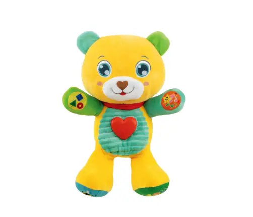 Colorful Interactive Teddy Lelek Polish Language  Clementoni 50939