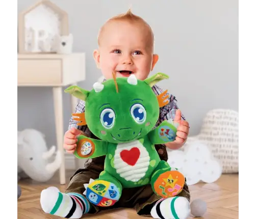 Educational Talking Musical Friendly Dragon Polish Language Clementoni 50938