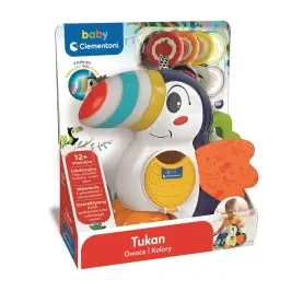 Interactive Toy Toucan Adrian: Fruits & Colors Polish Version Clementoni 50383 Interactive Toy Toucan Adrian: Fruits & Colors Polish Version Clementoni 50383