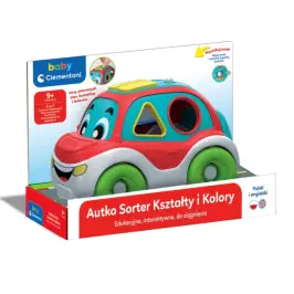 Interactive Shape and Color Sorting Car (Polish & English Language) Clementoni 50808 Interactive Shape and Color Sorting Car (Polish & English Language) Clementoni 50808