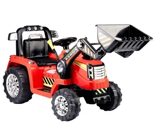 Bērnu elektriskais traktors ar kausu ZP1005 Red