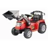 Bērnu elektriskais traktors ar kausu ZP1005 Red
