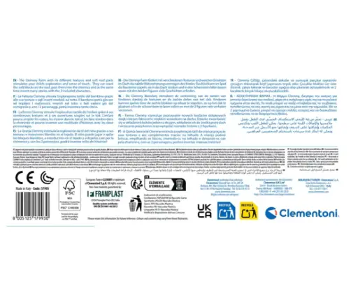 Clemmy Sensory Farm Sorter  Dog & Cow Clementoni 17993