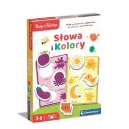 Educational Game Words and Colours  Play and Learn Polish Language Clementoni 50760