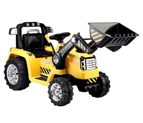 Bērnu elektriskais traktors ar kausu ZP1005 Yellow