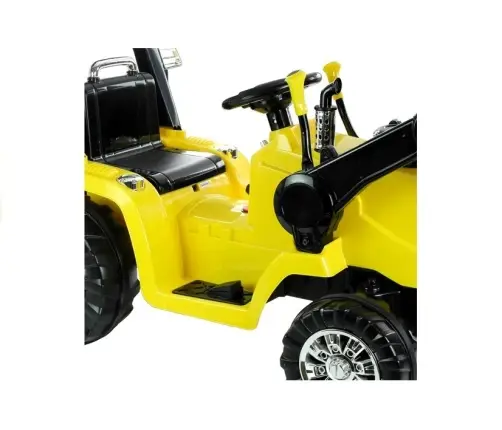 Bērnu elektriskais traktors ar kausu ZP1005 Yellow