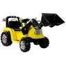 Bērnu elektriskais traktors ar kausu ZP1005 Yellow