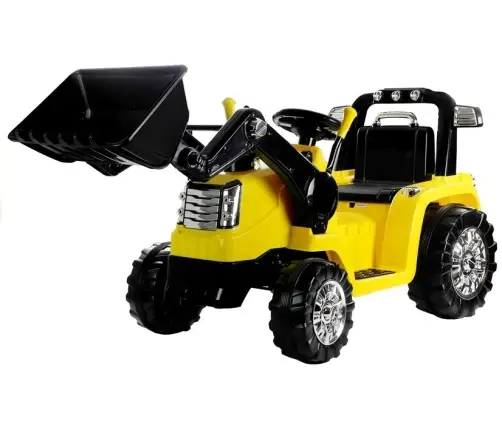 Bērnu elektriskais traktors ar kausu ZP1005 Yellow