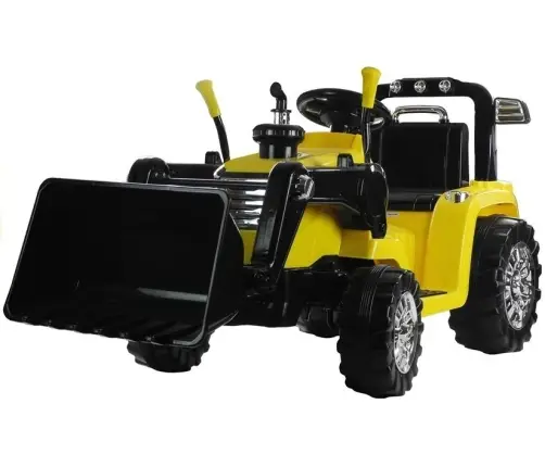 Bērnu elektriskais traktors ar kausu ZP1005 Yellow