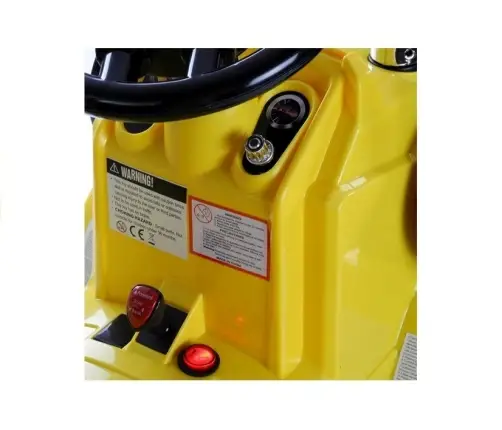 Bērnu elektriskais traktors ar kausu ZP1005 Yellow