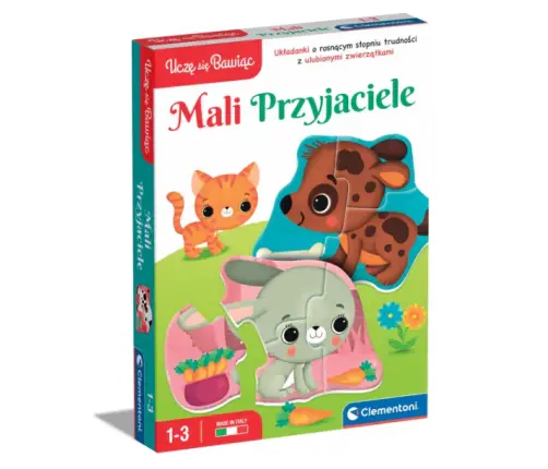 Puzzle Little Animal Friends Farm Polish Language Clementoni 50761