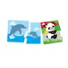 Educational Game Puzzle: Mummies and Babies Animals Play and Learn Polish Language Clementoni 50763