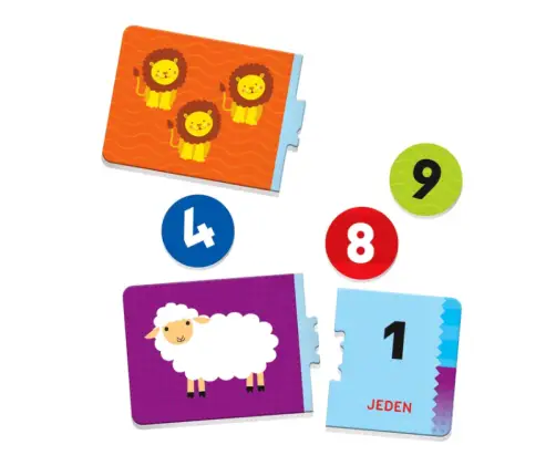 Educational Game Numbers Mathematics Learn & Have Fun Polish Language Clementoni 50767