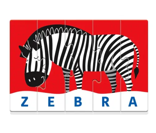 Educational Game Puzzle: My First Words Play and Learn Polish Language Clementoni 50770