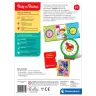 Educational Game Puzzle: What Time Is It? Clock Play and Learn Polish Language Clementoni 50771