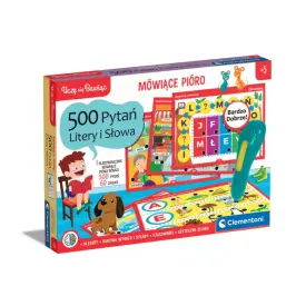 Talking Pen 500 Questions Letters and Words Learn While Having Fun Polish Language Clementoni 50780 Talking Pen 500 Questions Letters and Words Learn While Having Fun Polish Language Clementoni 50780