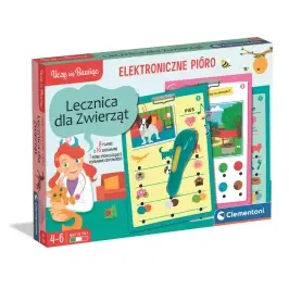 Talking Pen: 500 Questions Animal Clinic Edition Polish Version Clementoni 50389 Talking Pen: 500 Questions Animal Clinic Edition Polish Version Clementoni 50389