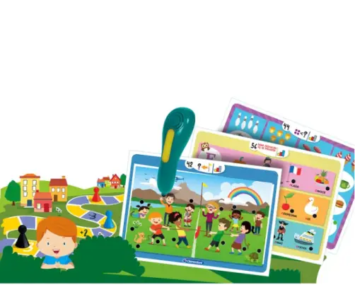 Talking Pen 1000 Questions Learn & Have Fun Polish Language Clementoni 50653