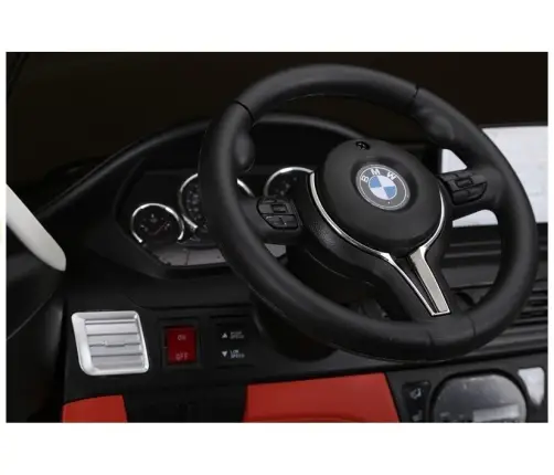 Divvietīgs bērnu elektromobilis BMW X6M Black