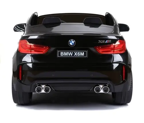 Divvietīgs bērnu elektromobilis BMW X6M Black