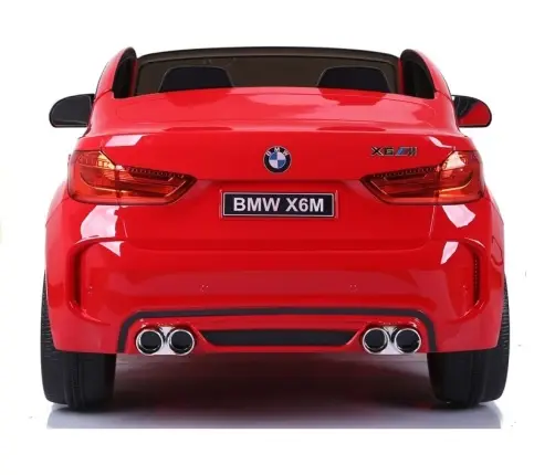 Divvietīgs bērnu elektromobilis BMW X6M Red