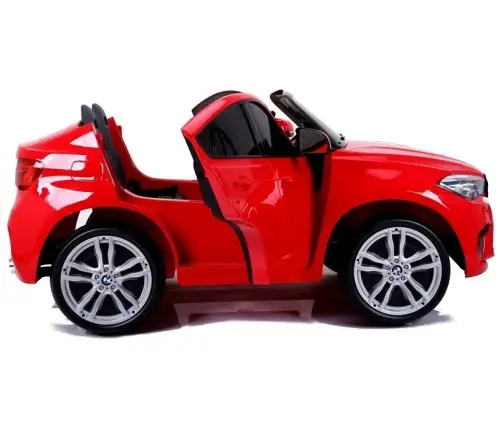 Divvietīgs bērnu elektromobilis BMW X6M Red