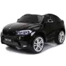 Divvietīgs bērnu elektromobilis BMW X6M Black Painting