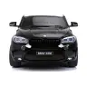 Divvietīgs bērnu elektromobilis BMW X6M Black Painting