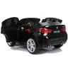 Divvietīgs bērnu elektromobilis BMW X6M Black Painting
