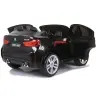 Divvietīgs bērnu elektromobilis BMW X6M Black Painting