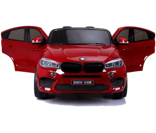 Двухместный детский электромобиль BMW X6M Red Painting