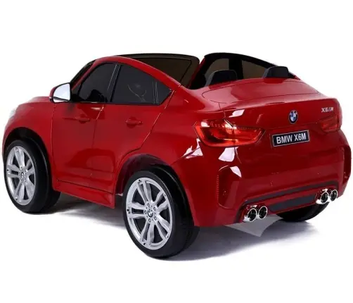 Двухместный детский электромобиль BMW X6M Red Painting