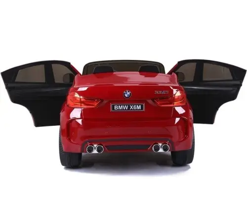 Двухместный детский электромобиль BMW X6M Red Painting