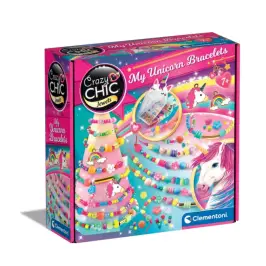 Crazy Chic Unicorn Bracelet Bead Set Clementoni 50882 Crazy Chic Unicorn Bracelet Bead Set Clementoni 50882
