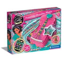Crazy Chic Bracelet Studio: Friendship Bracelet Mania Clementoni 18857