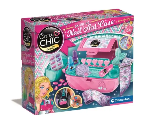 Crazy Chic Mobile Nail Studio Handbag Clementoni 18217