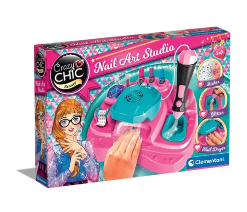 Crazy Chic Crazy Nail Studio Clementoni 18768 Crazy Chic Crazy Nail Studio Clementoni 18768