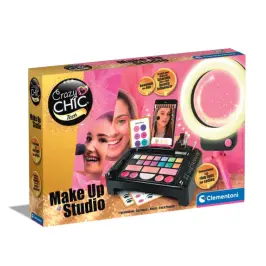 Crazy Chic Make-Up Set Studio Make Up Phone Holder Clementoni 16653
