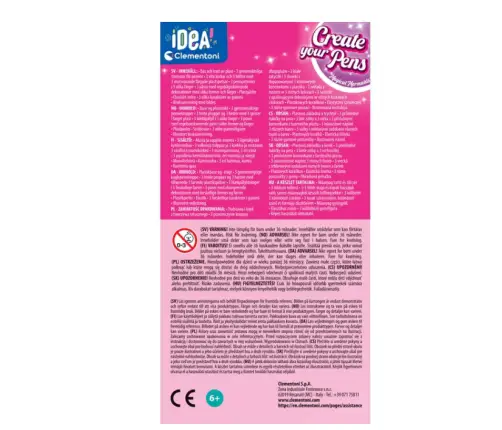 Idea Art Mini Factory Mermaid Pen Creators Clementoni 18159