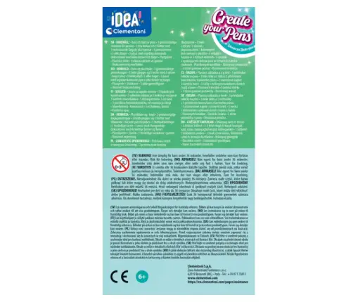 Idea Art Mini Factory Butterfly Pen Creators Clementoni 18169