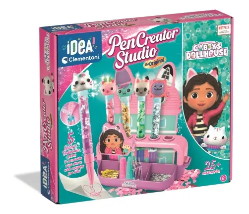 Idea Art Pen Factory Gabby’s Dollhouse Edition Clementoni 18214 Idea Art Pen Factory Gabby’s Dollhouse Edition Clementoni 18214