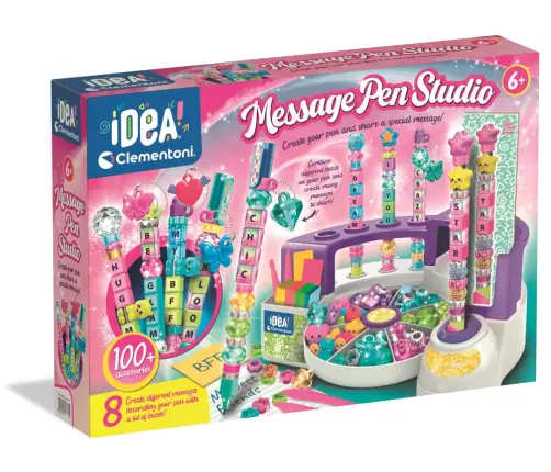 Idea Art Message Pen Factory with Letters Clementoni 18211