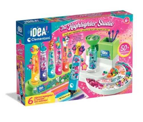 Idea Art Marker Factory Set Highlighters 6 pcs Clementoni 18127