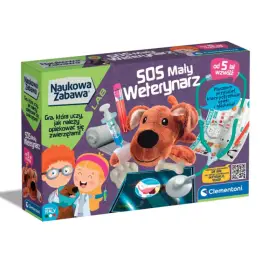 Science & Play Little Vet Set SOS Little Vet Puppy Polish Language Clementoni 50712 Science & Play Little Vet Set SOS Little Vet Puppy Polish Language Clementoni 50712
