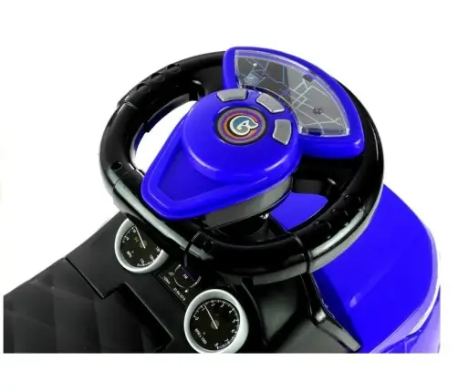 614W Toddlers Ride On Push Along with Parent Handle - Blue