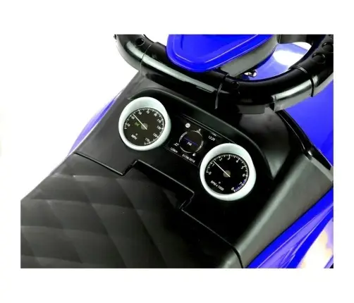 614W Toddlers Ride On Push Along with Parent Handle - Blue